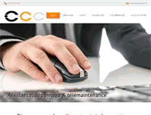 Tablet Screenshot of cenotech.fr